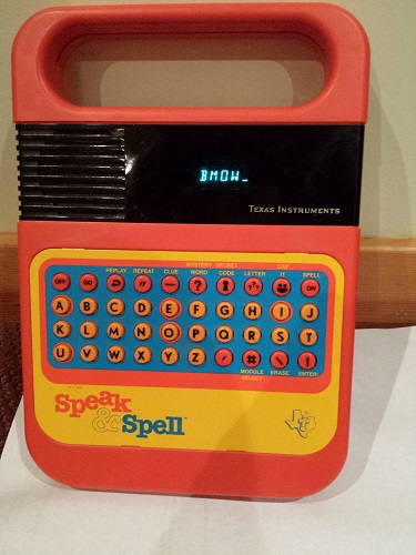 Inside Vintage Electronic Toys – How Speak & Spell Works | Big