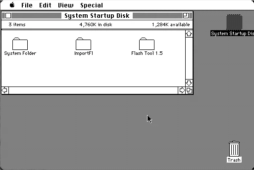ROM-inator tutorial: System Startup Disk