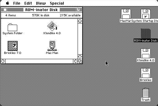 ROM-inator tutorial: finished ROM-inator Disk