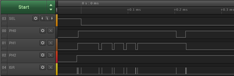 Cortex M4 Interrupt Speed Test Big Mess O Wires